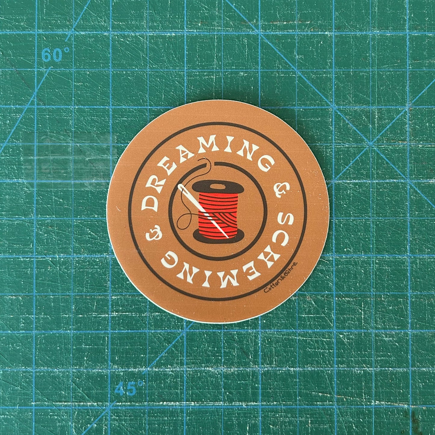 Dreaming & Scheming Sticker