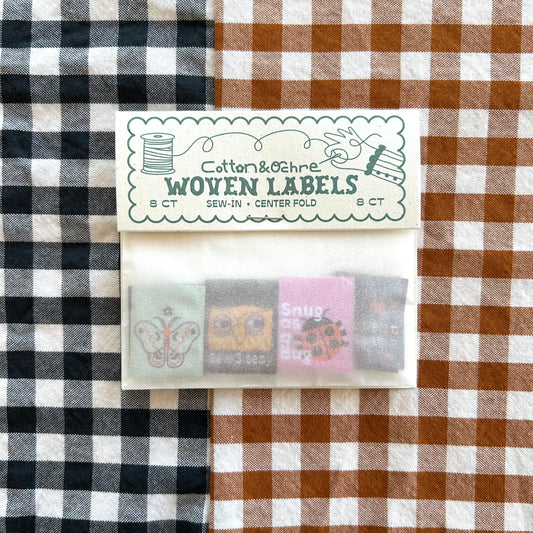Sleepy Head Pack Woven Labels