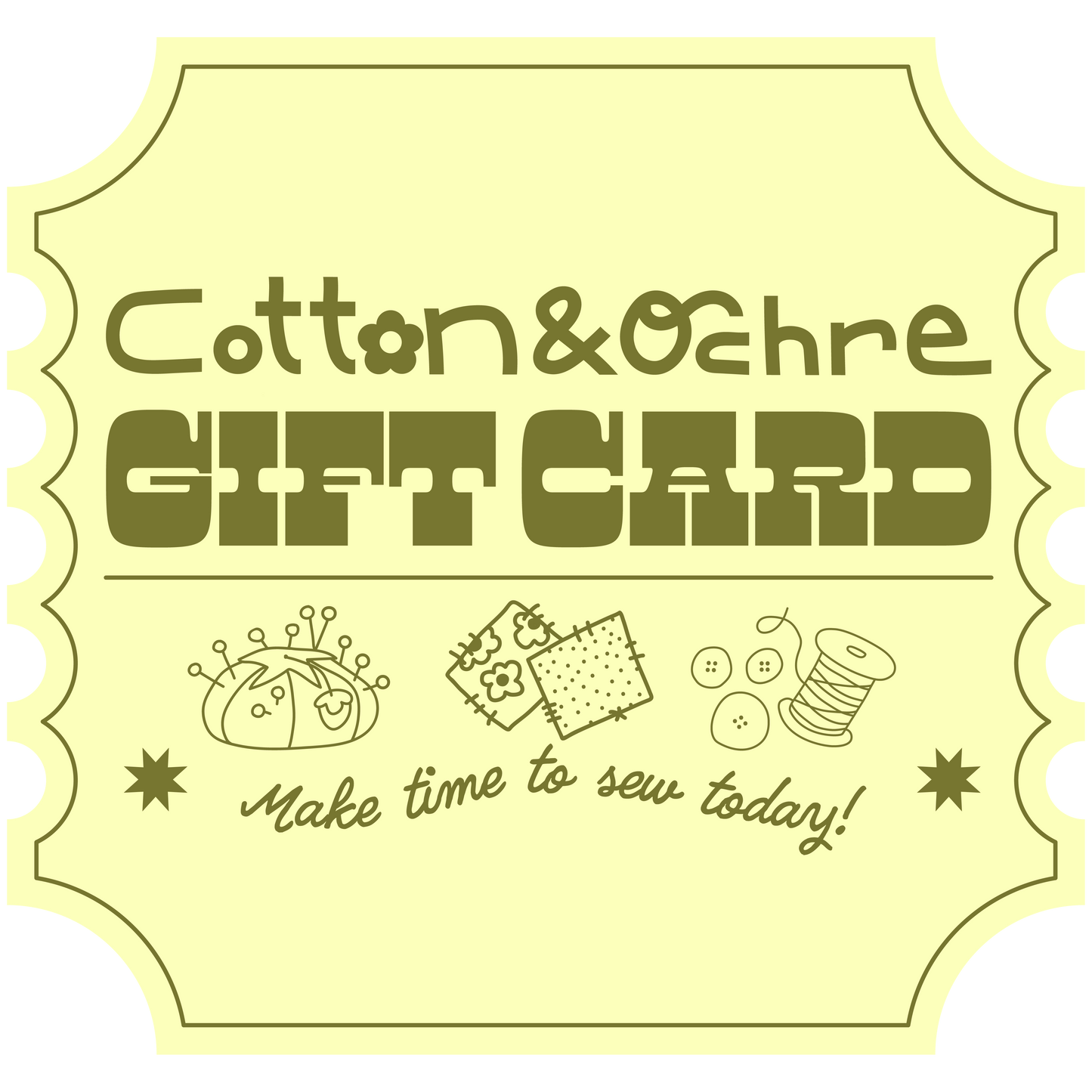 Cotton & Ochre Gift Card