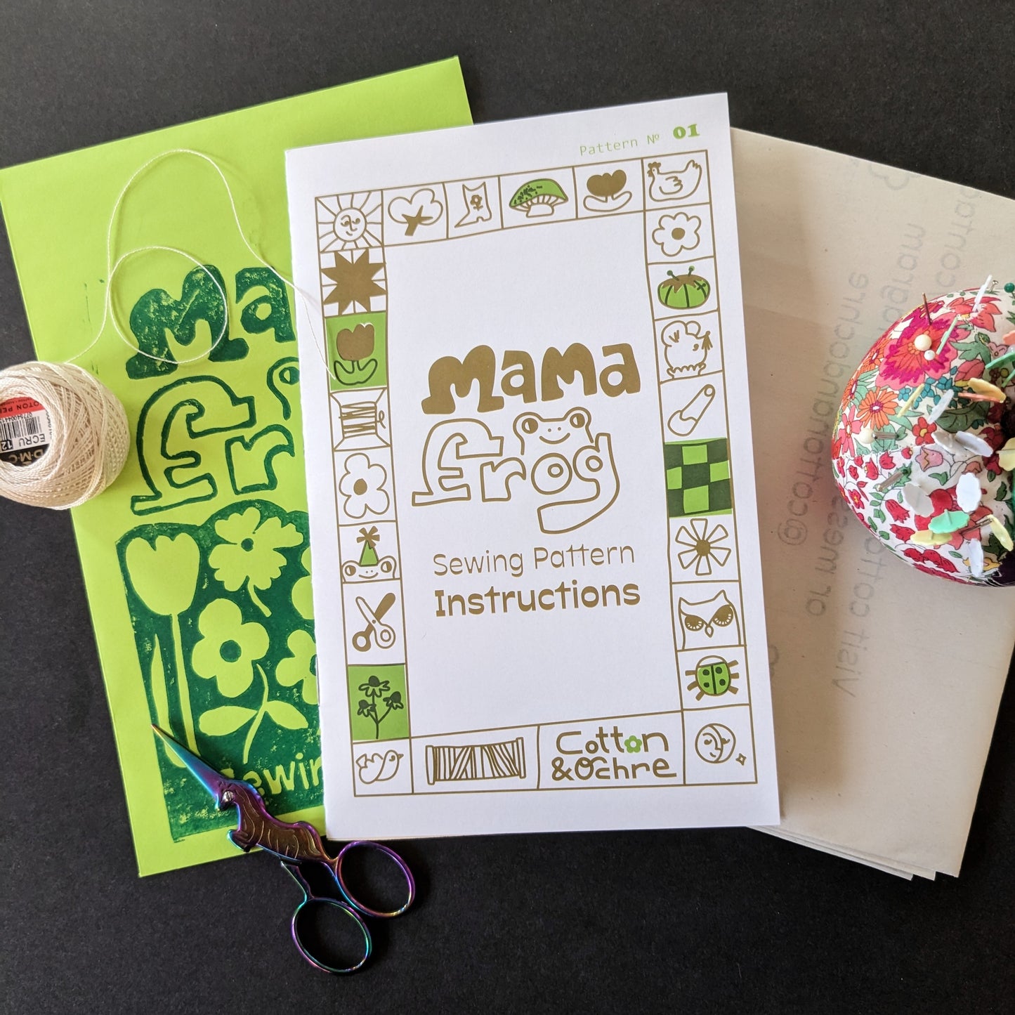 Mama Frog Sewing Pattern