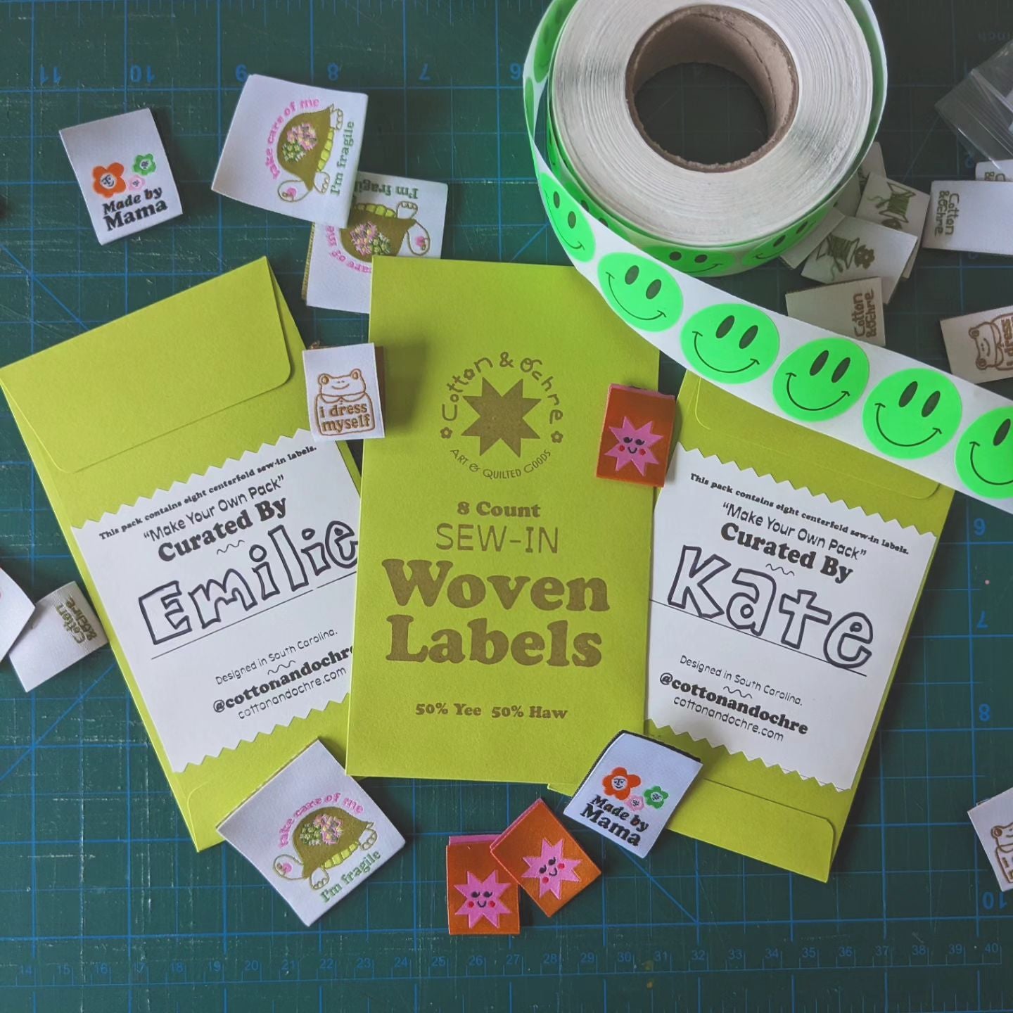 Make your own label pack (8 pack) – Cotton and Ochre