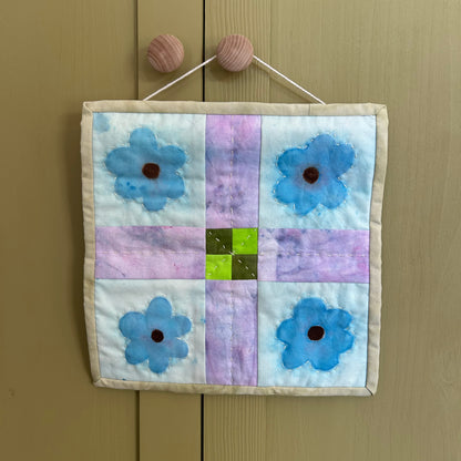 Forget-Me-Not Mini Quilt