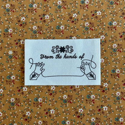 The Hands Quilt Labels
