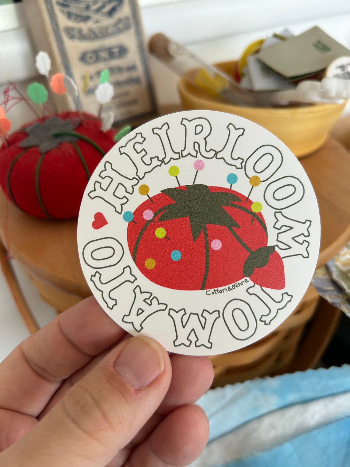 Heirloom Tomato Sticker