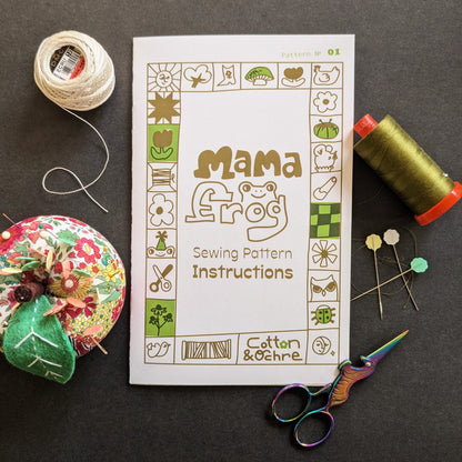 Mama Frog Sewing Pattern