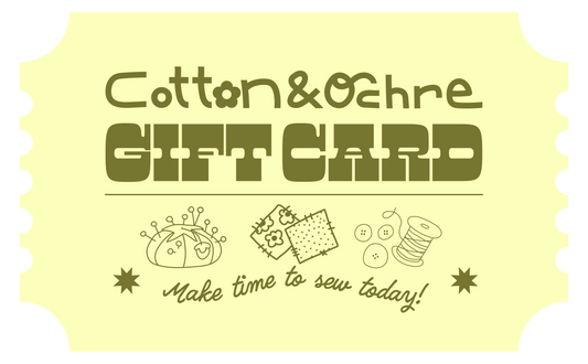 Cotton & Ochre Gift Card