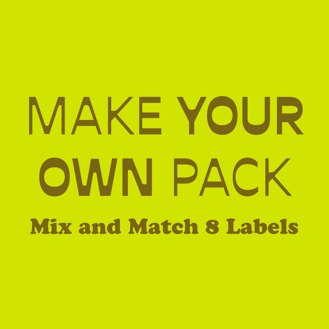 Make your own label pack (8 pack)